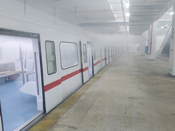 长沙市武广地铁消防站地铁火灾事故应急处置训练系统